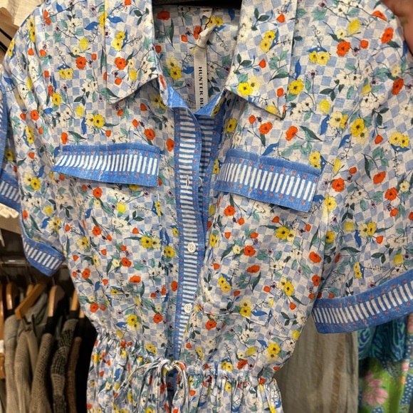 New! Hunter Bell Peyton Dress in Wildflower Medley - Picture 4 of 4